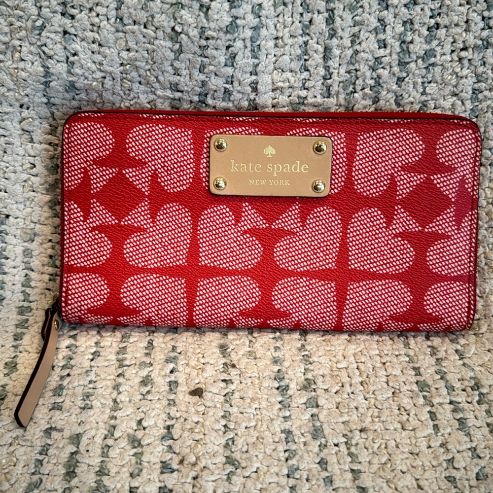 Kate Spade Red Wallet